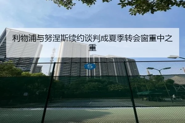 利物浦与努涅斯续约谈判成夏季转会窗重中之重
